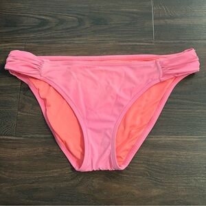 Shade & Shore Sun Coast Orange Tropical Cheeky Strappy Bikini Bottom Women’s XL